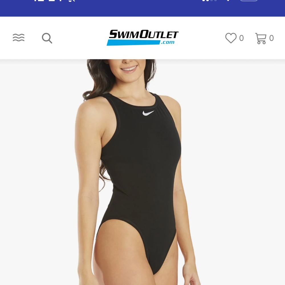 Women's Hydrastrong Water Polo One Piece Swimsuit size 38